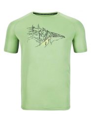 Odlo Koszulka funkcyjna "Essential" w kolorze zielonym rozmiar: S. Zielone t-shirty sportowe ODLO, bez wzorów, z materiału, bez ramiączek, outdoorowe. Za 97.28 zł.