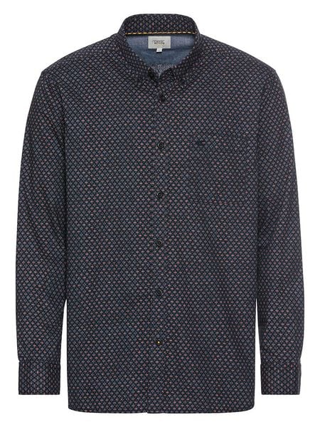 Camel Active Koszula w kolorze granatowym rozmiar: L. Niebieskie koszule Camel Active, l, bez wzorów, z bawełny, bez kołnierzyka, bez ramiączek. Za 135.17 zł.