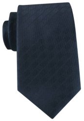 Męski Krawat - Głęboki Granat, Faktura w Kwadraty - Angelo di Monti. Niebieskie krawaty i muchy Angelo di Monti, bez wzorów, z tkaniny. Za 49.99 zł.