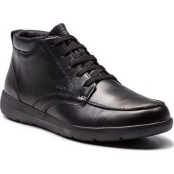 Trzewiki GEOX - U Leitan A U843QA 00043 C9999 Black. Botki sznurowane marki Geox. W wyprzedaży za 329.00 zł.