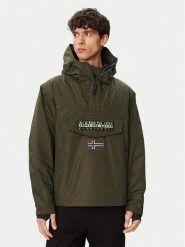 Napapijri Kurtka anorak Rainforest Next NP0A4IB9 Brązowy Regular Fit. Brązowe kurtki Napapijri, m, bez wzorów, z syntetyku, bez kaptura. Za 1,239.00 zł.