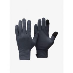 Rękawiczki wełniane Black Diamond Midweight Wool Liners. Szare rękawiczki Black Diamond, bez wzorów, z wełny. Za 139.99 zł.