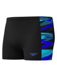 Speedo Kąpielówki "Eco+ H-Boom" w kolorze czarno-niebieskim rozmiar: 4. Czarne odzież kąpielowa Speedo, bez wzorów, z materiału. Za 139.95 zł.