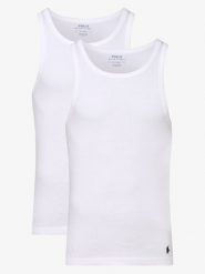 Polo Ralph Lauren Podkoszulki pakowane po 2 sztuki Mężczyźni Bawełna biały, XXL. Białe podkoszulki Polo Ralph Lauren, m, bez wzorów, z bawełny, bez ramiączek. Za 249.95 zł.