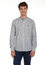 The Time of Bocha Koszula "Oxford" w kolorze szaro-białym rozmiar: XL. Białe koszule The Time of Bocha, xl, bez wzorów, z bawełny, bez kołnierzyka, bez ramiączek. Za 117.99 zł.