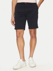 BOSS Szorty materiałowe 50536723 Granatowy Slim Fit. Niebieskie szorty Boss, m, bez wzorów, z bawełny. Za 269.99 zł.