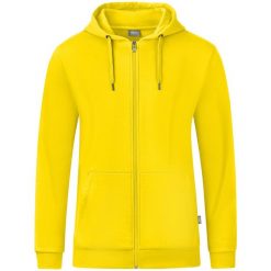 Kurtka Jako Organic. Żółte kurtki JAKO, m, bez wzorów, z bawełny, z kapturem. Za 366.00 zł.