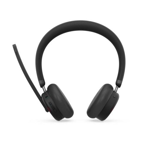 Lenovo 6550 Zestaw słuchawkowy Bezprzewodowy Opaska na głowę Biuro/centrum telefoniczne USB Type-C Bluetooth Czarny. Czarne słuchawki bezprzewodowe Lenovo. Za 451.99 zł.