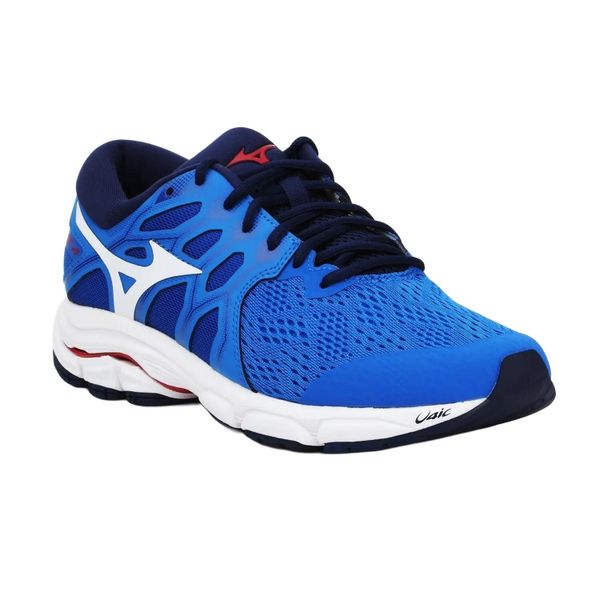 Trampki Męskie Wave Equate 4. Niebieskie trampki Mizuno, m, bez wzorów, bez zapięcia. Za 776.99 zł.
