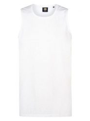 Petrol Industries Top w kolorze białym rozmiar: L. Białe bezrękawniki Petrol Industries, l, bez wzorów, z bawełny, bez kołnierzyka, bez ramiączek. Za 60.73 zł.