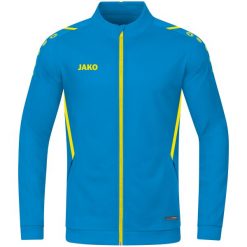 Kurtka z dresu Jako Challenge. Niebieskie kurtki JAKO, s, bez wzorów, z dresówki, z kapturem. Za 168.55 zł.
