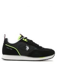 U.S. Polo Assn. Sneakersy Ethan ETHAN001 Czarny. Czarne buty sportowe casual U.S. Polo Assn., bez wzorów, z materiału, bez zapięcia. Za 219.99 zł.