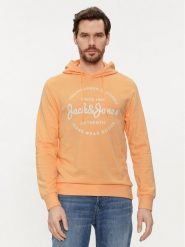Jack&Jones Bluza Forest 12249237 Pomarańczowy Standard Fit. Brązowe bluzy Jack&Jones, m, bez wzorów, z syntetyku, bez kaptura. Za 89.99 zł.