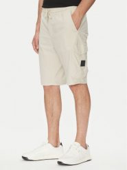BOSS Szorty sportowe S_Urbanex-Cargo 50534318 Beżowy Tapered Fit. Brązowe krótkie spodenki sportowe Boss, m, bez wzorów. Za 509.99 zł.