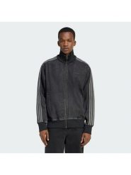 Adidas Bluza adicolor Denim Firebird KD1516 Czarny Loose Fit. Czarne bluzy Adidas, m, bez wzorów, z bawełny, bez kaptura. Za 439.99 zł.