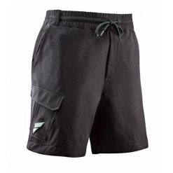 Spodenki boulderowe męskie. Czarne szorty FELSENFEST, m, bez wzorów, z elastanu, sportowe. Za 259.99 zł.