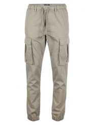 Roadsign Bojówki w kolorze beżowym rozmiar: L. Brązowe joggery i bojówki Roadsign, l, bez wzorów. Za 104.89 zł.