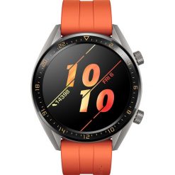 Smartwatch HUAWEI GT Active Pomarańczowy. Brązowe zegarki smartwatch Huawei, bez wzorów. Za 799.00 zł.