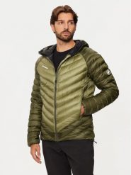 Mammut Kurtka puchowa Broad Peak 1013-02961 Zielony Regular Fit. Zielone kurtki outdoor i hardshell Mammut, m, bez wzorów, z puchu, bez kaptura. Za 1,749.00 zł.