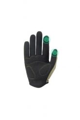RĘKAWICZKI ROWEROWE FF S360 16110009. Zielone rękawiczki ROCKBROS, bez wzorów, z materiału. Za 60.99 zł.