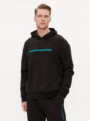 Calvin Klein Bluza Color Embosed Logo K10K112442 Czarny Regular Fit. Czarne bluzy CALVIN KLEIN, m, bez wzorów, z bawełny, bez kaptura. Za 349.99 zł.