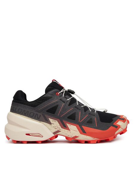 Salomon Buty do biegania Speedcross 6 L49225100 Czarny. Czarne buty do biegania Salomon, bez wzorów, z materiału, bez zapięcia, do biegania. Za 649.99 zł.