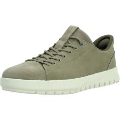 Buty GEOX U FLEXTRIDE PLUS Zielony. Zielone buty turystyczne Geox, bez wzorów, ze skóry, bez zapięcia, trekkingowe. Za 388.99 zł.