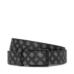 Pasek Męski Guess. Czarne paski Guess, z aplikacjami. Za 149.99 zł.