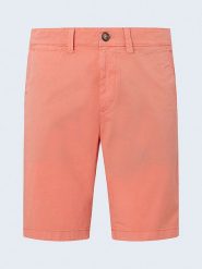 Pepe Jeans Szorty w kolorze pomarańczowym rozmiar: W29. Pomarańczowe szorty Pepe Jeans, bez wzorów, z jeansu. Za 65.85 zł.
