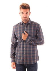 Hackett London Koszula - Regular fit - w kolorze granatowym rozmiar: L. Niebieskie koszule Hackett London, l, bez wzorów, z bawełny, bez kołnierzyka, bez ramiączek. Za 221.15 zł.