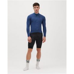 Koszulka rowerowa męska Silvini VARANO MD1603. Niebieskie bluzy Silvini, l, bez wzorów, bez kaptura. Za 324.52 zł.