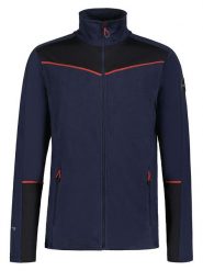 Icepeak Kurtka polarowa "Falkner" w kolorze granatowym rozmiar: M. Niebieskie kurtki Icepeak, m, bez wzorów, z materiału, bez kaptura. Za 156.61 zł.