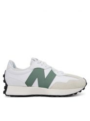 New Balance Sneakersy U327SKC Biały. Białe buty sportowe casual New Balance, bez wzorów, ze skóry, bez zapięcia. Za 379.99 zł.