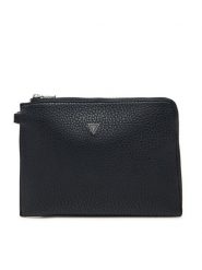 Guess Saszetka PMBAGP P5235 Czarny. Czarne saszetki i nerki Guess, z aplikacjami, ze skóry. Za 199.99 zł.