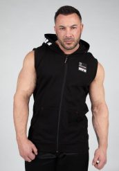 Milwaukee S Bluza z kapturem zapinana na suwak - Czarny. Czarne bluzy z kapturem GORILLA WEAR, l, bez wzorów, z bawełny, z kapturem. Za 280.00 zł.