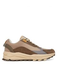 Napapijri Sneakersy Vortec NP0A4IQX Beżowy. Brązowe buty sportowe casual Napapijri, bez wzorów, z materiału, bez zapięcia. Za 419.99 zł.