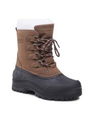 Sprandi Kozaki MP23-2502 Brązowy. Brązowe kozaki Sprandi, bez wzorów, ze skóry, bez obcasa, bez zapięcia. Za 124.99 zł.