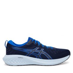 Buty do biegania Asics. Niebieskie buty do biegania ASICS, bez wzorów, bez zapięcia, do biegania. Za 339.99 zł.