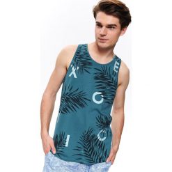 T-SHIRT BEZ RĘKAWÓW Z NADRUKIEM. Bezrękawniki TOP SECRET. Za 39.99 zł.