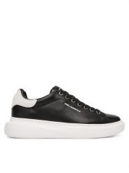 KARL LAGERFELD Sneakersy Kore KL56525 Czarny. Czarne buty sportowe casual KARL LAGERFELD, bez wzorów, ze skóry, bez zapięcia. Za 879.99 zł.