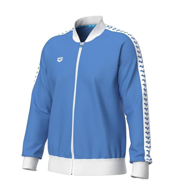 Kurtka z dresu Arena Relax IV Team. Białe kurtki Arena, m, z aplikacjami, z dresówki, bez kaptura. Za 317.00 zł.