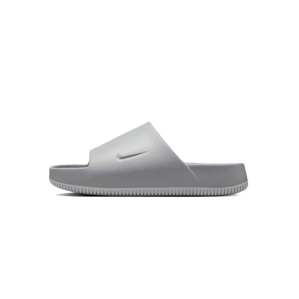 Sandały Nike CALM SLIDE. Szare sandały Nike, z gumy, bez zapięcia. Za 238.10 zł.