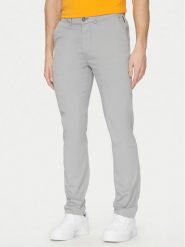 Napapijri Chinosy M-Puyo NP0A4H98 Szary Slim Fit. Szare eleganckie spodnie Napapijri, m, z bawełny. Za 359.99 zł.