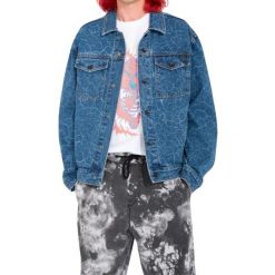 Kurtka turystyczna męska Volcom FA Tetsunori. Niebieskie kurtki Volcom, m, bez wzorów, bez kaptura. W wyprzedaży za 362.99 zł.