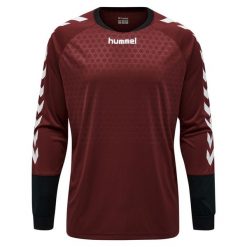 Koszulka Hummel Gardien Essential. Brązowe bluzy Hummel, m, bez wzorów, bez kaptura. Za 232.00 zł.