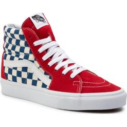 Sneakersy VANS - Sk8-Hi VN0A38GEU8H1 (Bmx Checkerboard) True B. Czerwone buty sportowe casual Vans, bez wzorów, z gumy. W wyprzedaży za 219.00 zł.