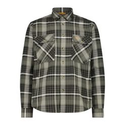 Koszula męska CMP 34S2717. Zielone koszule CMP, m, bez wzorów, bez kołnierzyka, bez ramiączek. Za 289.99 zł.