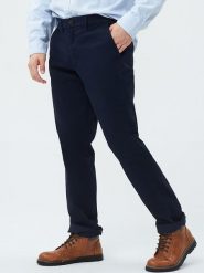 GAP Spodnie chino w kolorze granatowym rozmiar: W28/L32. Niebieskie eleganckie spodnie GAP, na co dzień, l. Za 109.95 zł.