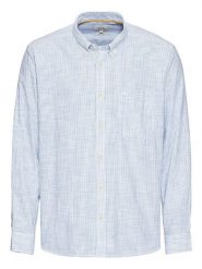 Camel Active Koszula w kolorze błękitno-białym rozmiar: XL. Białe koszule Camel Active, xl, bez wzorów, z bawełny, bez kołnierzyka, bez ramiączek. Za 132.67 zł.