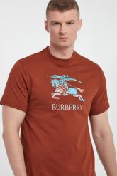 T-shirt męski z logo BURBERRY. T-shirty Burberry, m, bez wzorów, bez kołnierzyka, bez ramiączek. Za 1,669.00 zł.